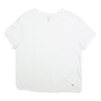 NAUTICA Mens White L T-Shirt Short Sleeve Crew Neck Cotton Casual Everyday