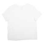 NAUTICA Mens White L T-Shirt Short Sleeve Crew Neck Cotton Casual Everyday