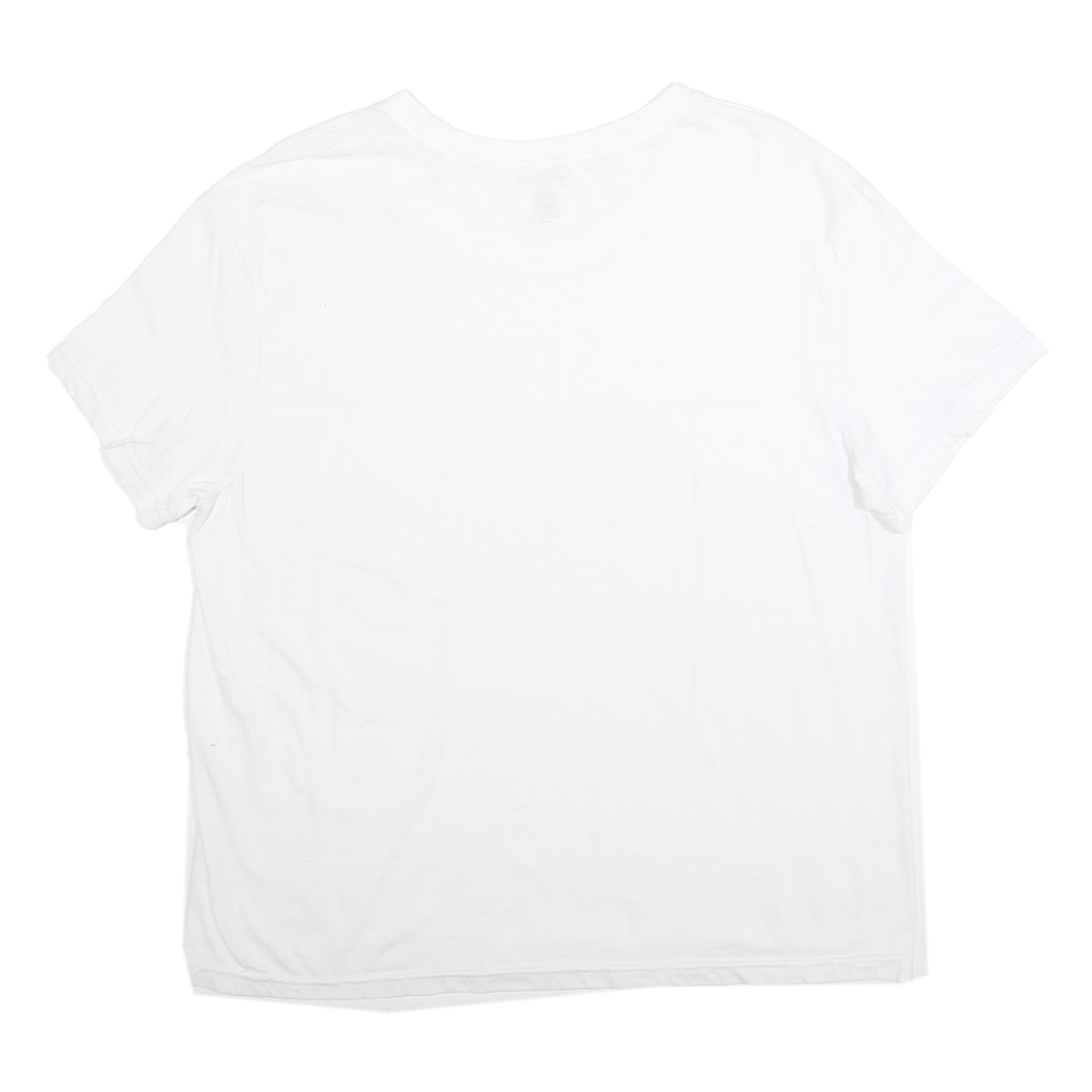 NAUTICA Mens White L T-Shirt Short Sleeve Crew Neck Cotton Casual Everyday