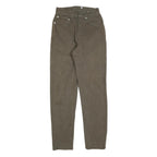 LEVI'S 550 Tapered Womens Jeans Brown Regular Tapered Denim Medium W25 L32