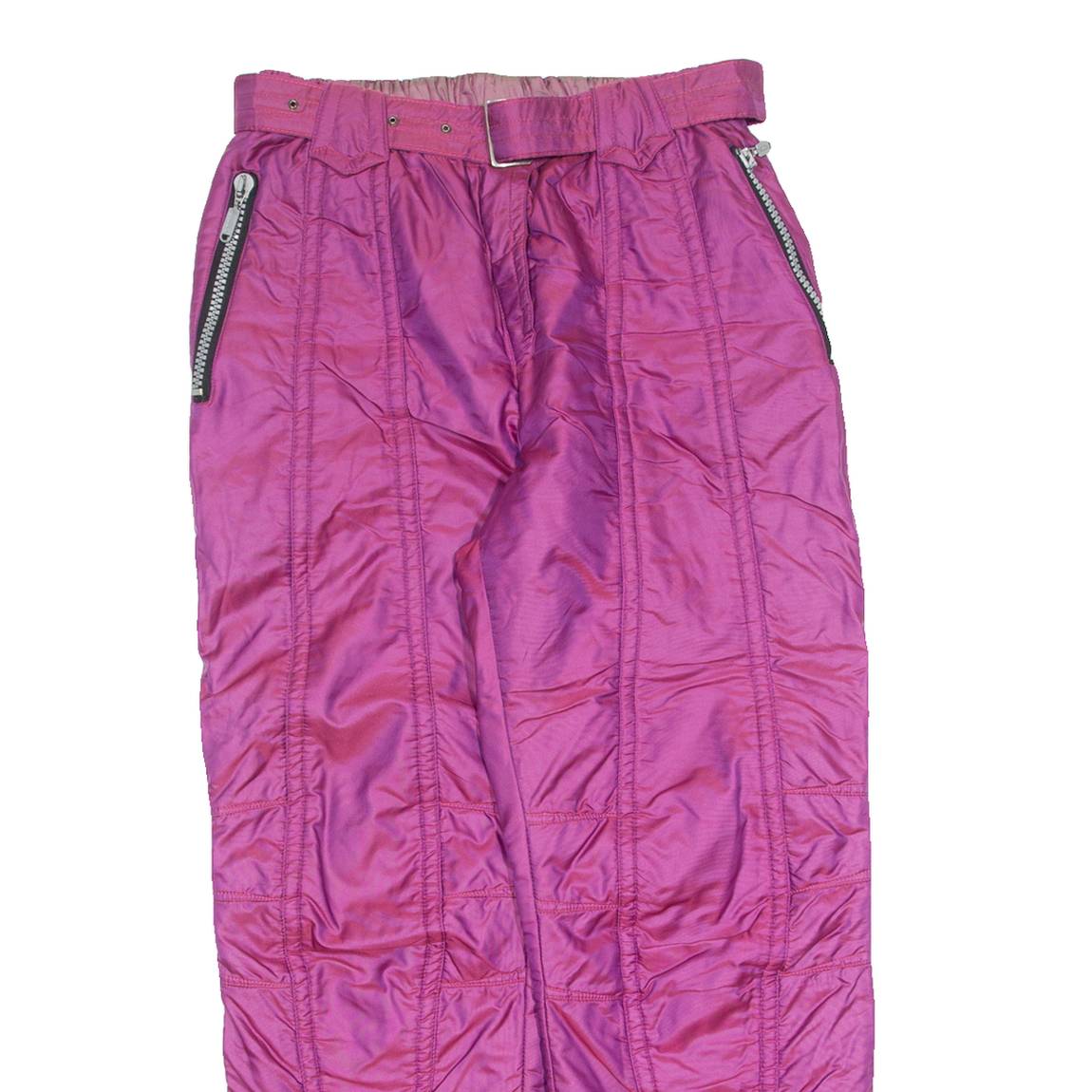 KITEX Belted Skiing Womens Trousers Purple Regular Tapered W30 L30