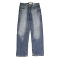 J.F.GEE Mens Jeans Blue Regular Straight Denim Medium W28 L29 Casual Wear