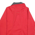 MAMMUT Womens Red Softshell Polyester Jacket M Outdoor Zip Collar Sport