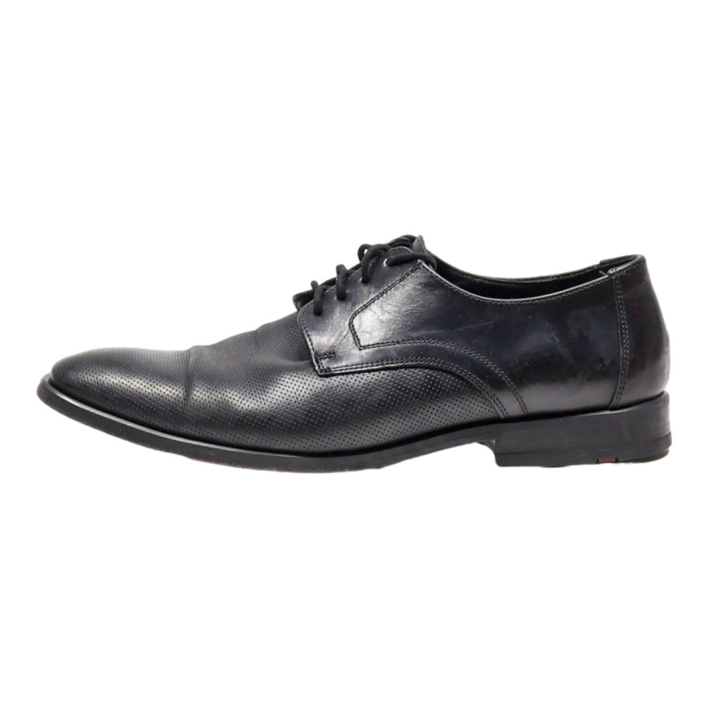 LLOYD Brogue Shoes Black Leather Mens UK 9