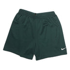NIKE Mens Green Sports Shorts L W30 Polyester Athletic Casual Gym