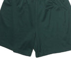 NIKE Mens Green Sports Shorts L W30 Polyester Athletic Casual Gym