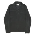 MOUNTAIN WAREHOUSE Womens Black 1/4 Zip Sweatshirt M Outdoor Hiking Active