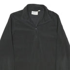MOUNTAIN WAREHOUSE Womens Black 1/4 Zip Sweatshirt M Outdoor Hiking Active