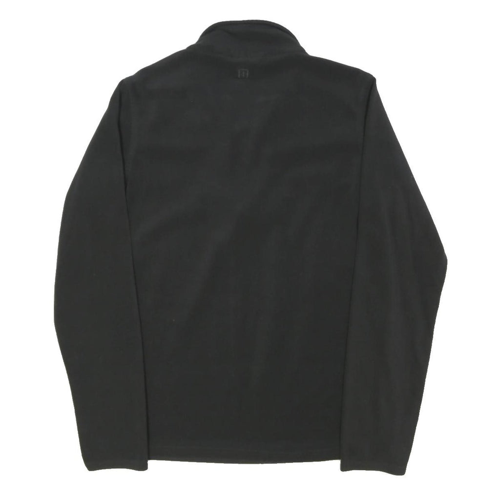 MOUNTAIN WAREHOUSE Womens Black 1/4 Zip Sweatshirt M Outdoor Hiking Active