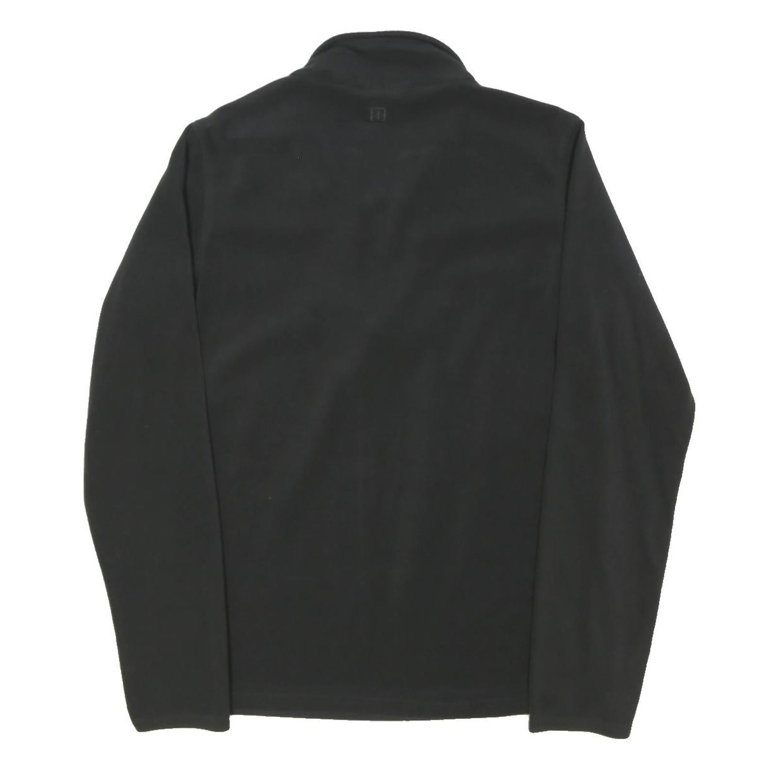 MOUNTAIN WAREHOUSE Womens Black 1/4 Zip Sweatshirt M Outdoor Hiking Active