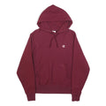 CHAMPION REVERSE WEAVE Mens Maroon Pullover Hoodie S Cotton Blend Casual