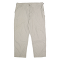 CARHARTT Mens Cotton Beige Relaxed Straight Trousers W42 L32 Workwear Casual