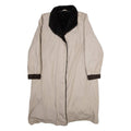 NINO Sherpa Lined Womens Overcoat Jacket Beige M