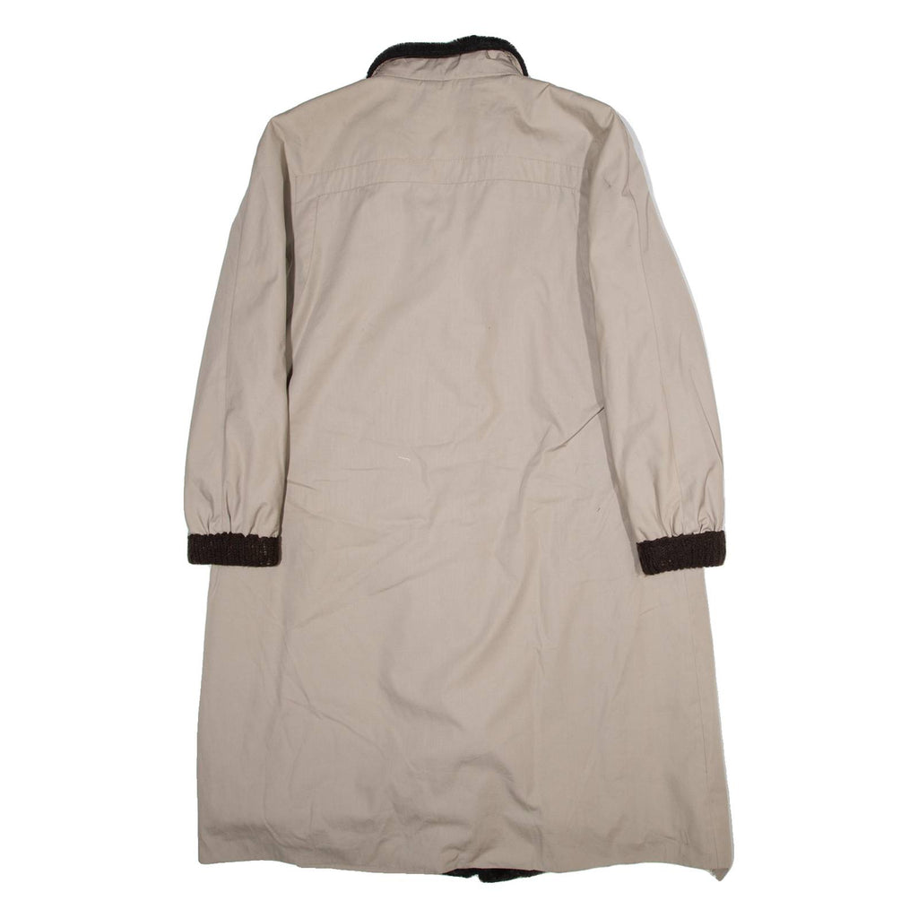 NINO Sherpa Lined Womens Overcoat Jacket Beige M