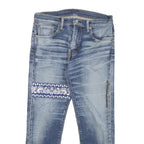 LEVI'S 508 Tapered Womens Jeans Blue Cotton Blend Regular Tapered Rinse W31 L26