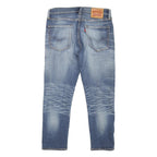 LEVI'S 508 Tapered Womens Jeans Blue Cotton Blend Regular Tapered Rinse W31 L26