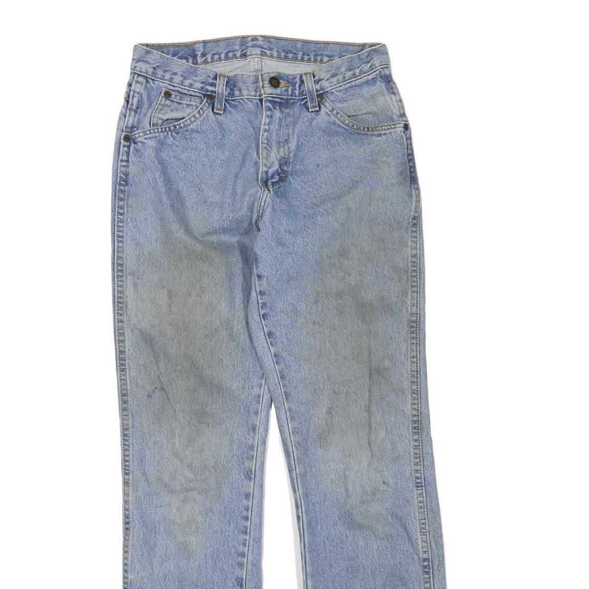 DICKIES Mens Jeans Blue Regular Straight Denim Medium W28 L32 Classic Workwear