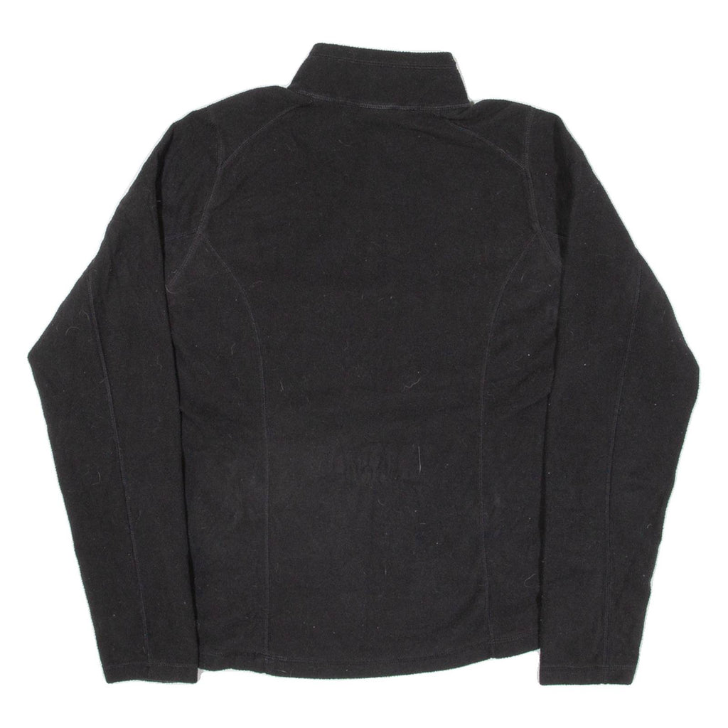 THE NORTH FACE Womens Fleece Black 1/4 Zip M