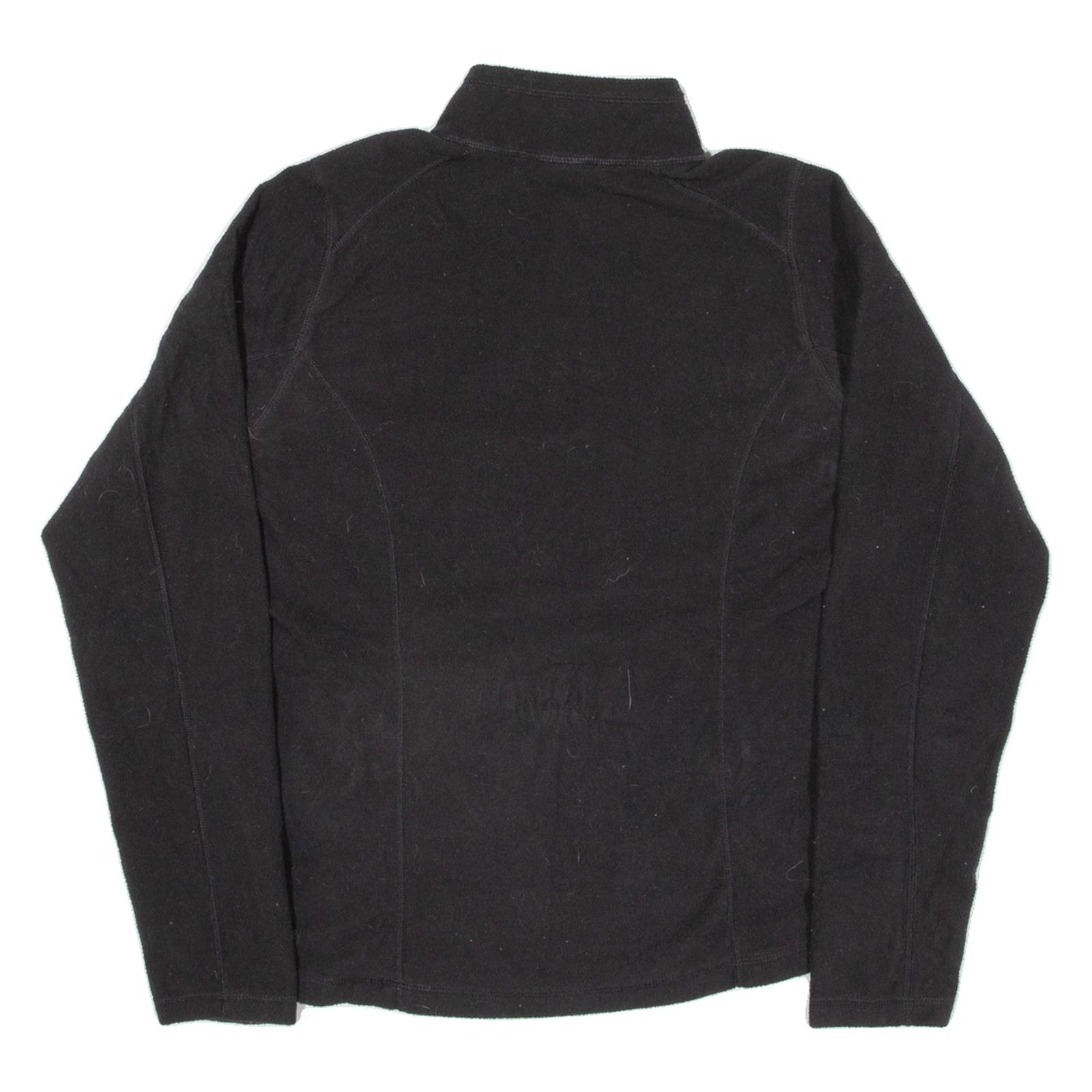 THE NORTH FACE Womens Fleece Black 1/4 Zip M