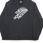 THE NORTH FACE Mens Black Pullover Hoodie XL Cotton Casual Oversized Sweatshirt