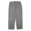 DICKIES Mens Regular Fit Straight Grey Denim Jeans W34 L30 Workwear Casual