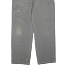 DICKIES Mens Regular Fit Straight Grey Denim Jeans W34 L30 Workwear Casual