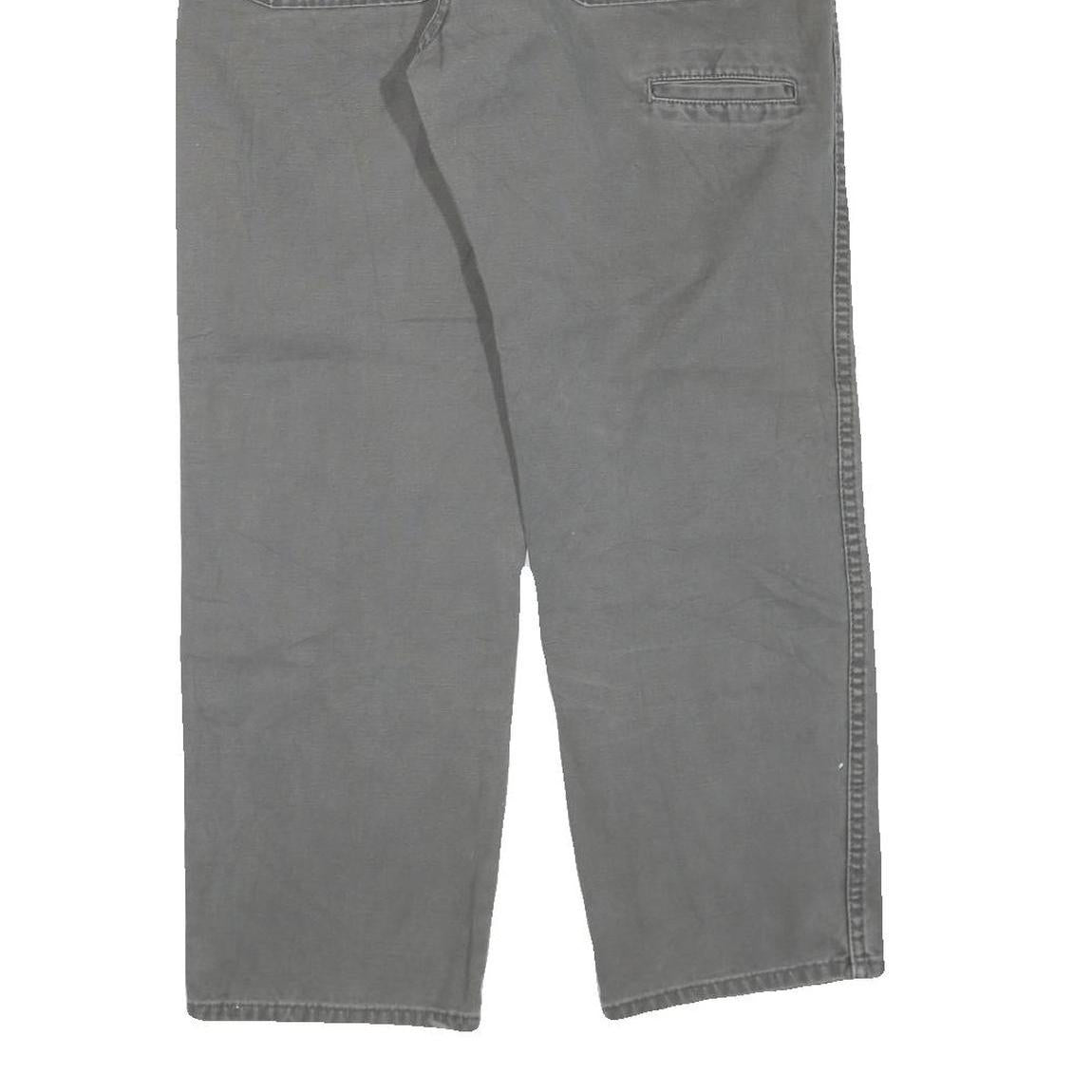 DICKIES Mens Regular Fit Straight Grey Denim Jeans W34 L30 Workwear Casual