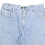 MCORVIS Mens Light Blue Denim Shorts M W32 Classic Cotton Blend Casual Fit