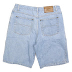 MCORVIS Mens Light Blue Denim Shorts M W32 Classic Cotton Blend Casual Fit