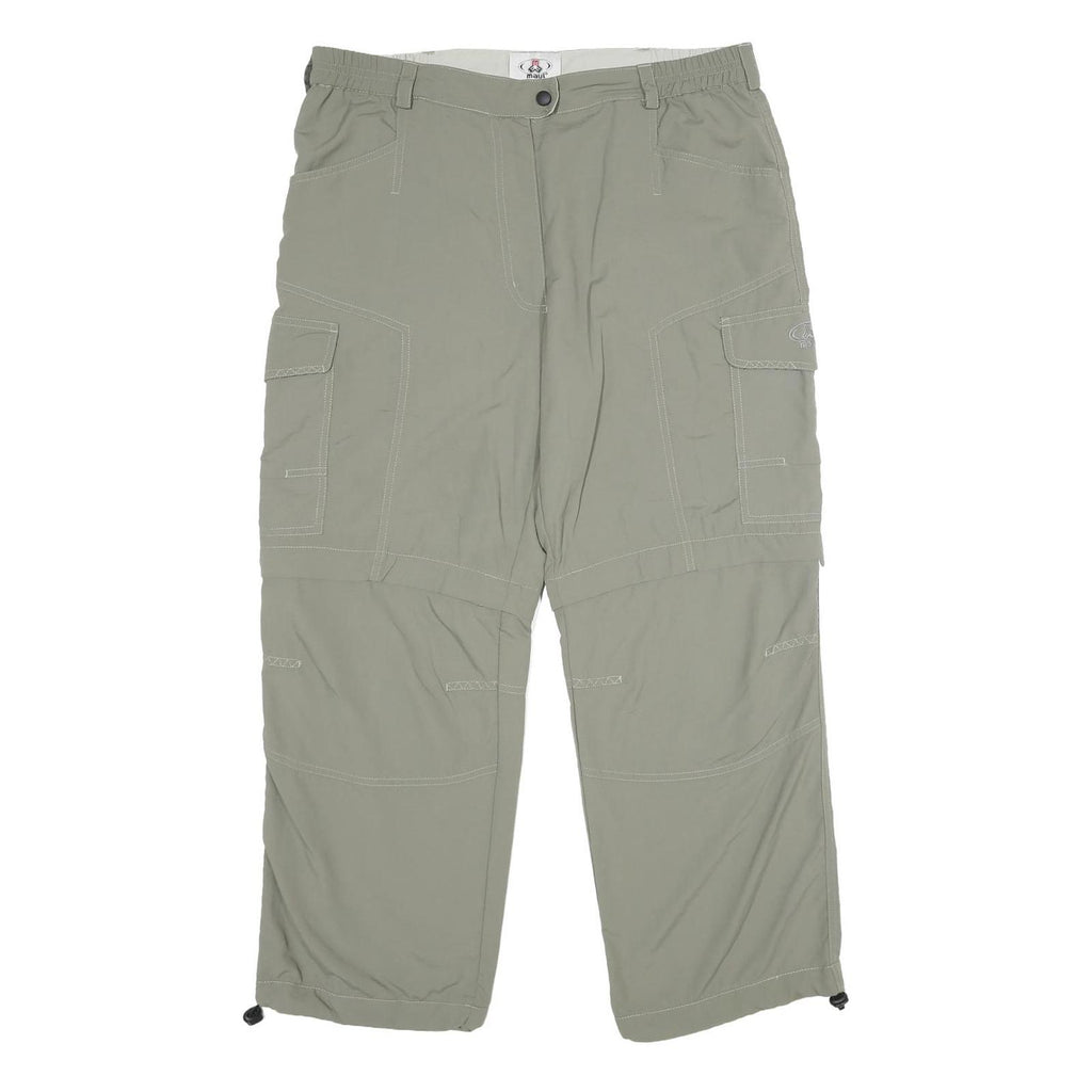 MAUL Womens Polyamide Regular Trousers W34 L30 Cargo Stretch Outdoor