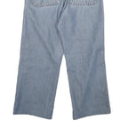 CARHARTT Mens Relaxed Jeans Light Blue Denim W28 L25 Workwear Zip Closure