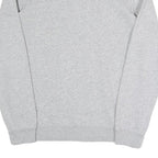 REEBOK Mens Grey Sweatshirt S Crew Neck Cotton Blend Pullover Casual