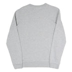 REEBOK Mens Grey Sweatshirt S Crew Neck Cotton Blend Pullover Casual