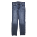 CHAPS Mens Slim Jeans Blue Denim W32 L32 Zip Classic Plain Cotton