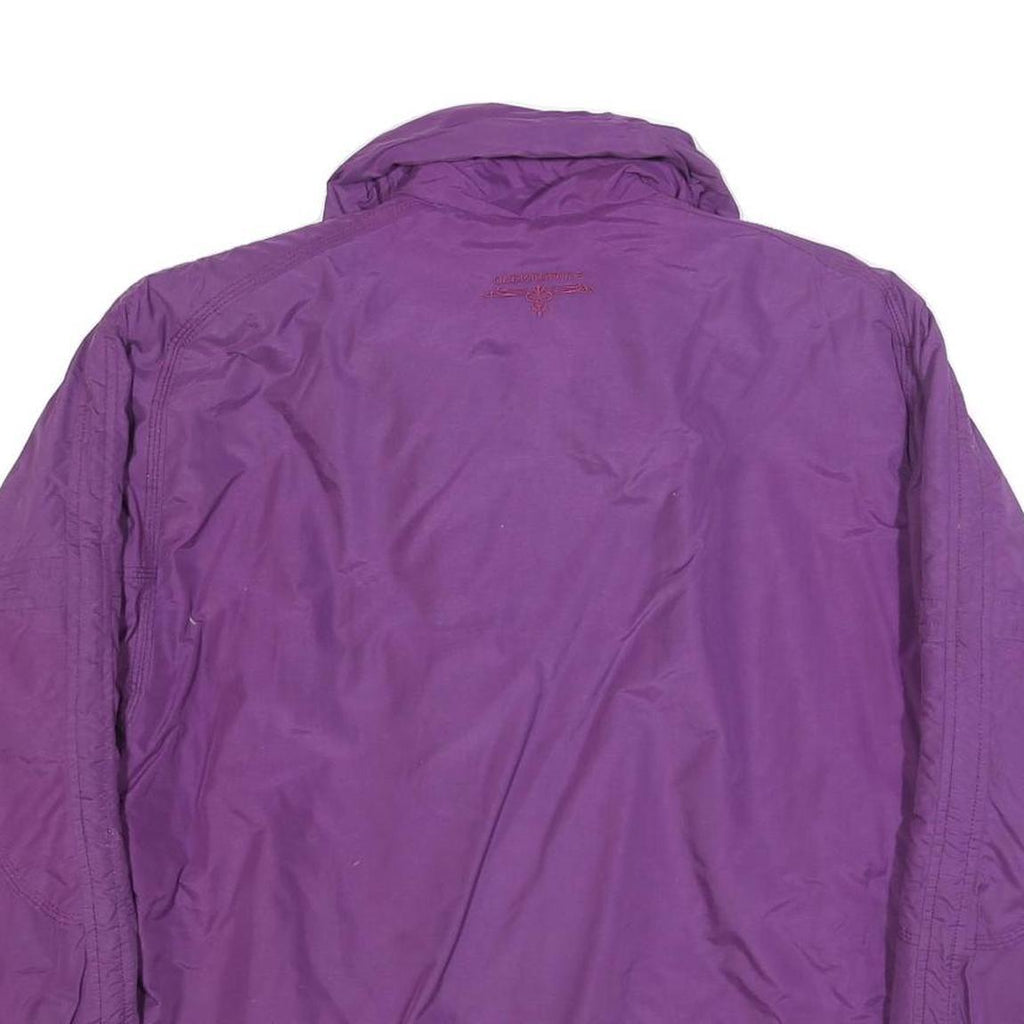 OBERMEYER Womens Purple Nylon Jacket S Casual Zip Up Lightweight Outdoor