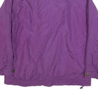 OBERMEYER Womens Purple Nylon Jacket S Casual Zip Up Lightweight Outdoor