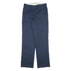 DICKIES Mens Trousers Blue Regular Straight W30 L32