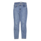 LEVI'S 721 Womens Jeans Blue Slim Skinny Denim Light W26 L26 Stylish Comfort