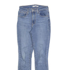 LEVI'S 721 Womens Jeans Blue Slim Skinny Denim Light W26 L26 Stylish Comfort