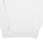 Mens White Chicago Bulls Crew Neck XL Cotton Blend Sweatshirt NBA Basket