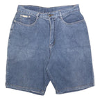 ANTLER Mens Denim Blue Casual Cotton Blend M W32 Shorts Stylish Fit