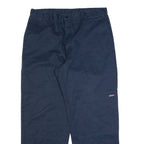 DICKIES Workwear Mens Trousers Blue Regular Straight W36 L30