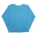 MACGREGOR Womens Blue Sweatshirt XL Cotton Blend Crew Neck Casual Pullover