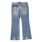 BIG STAR Womens Jeans Blue Regular Bootcut Denim Medium W36 L32 Stylish Fashion