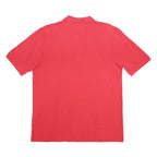 KAPPA Mens Red Short Sleeve Polo Shirt M Cotton Casual Sportswear
