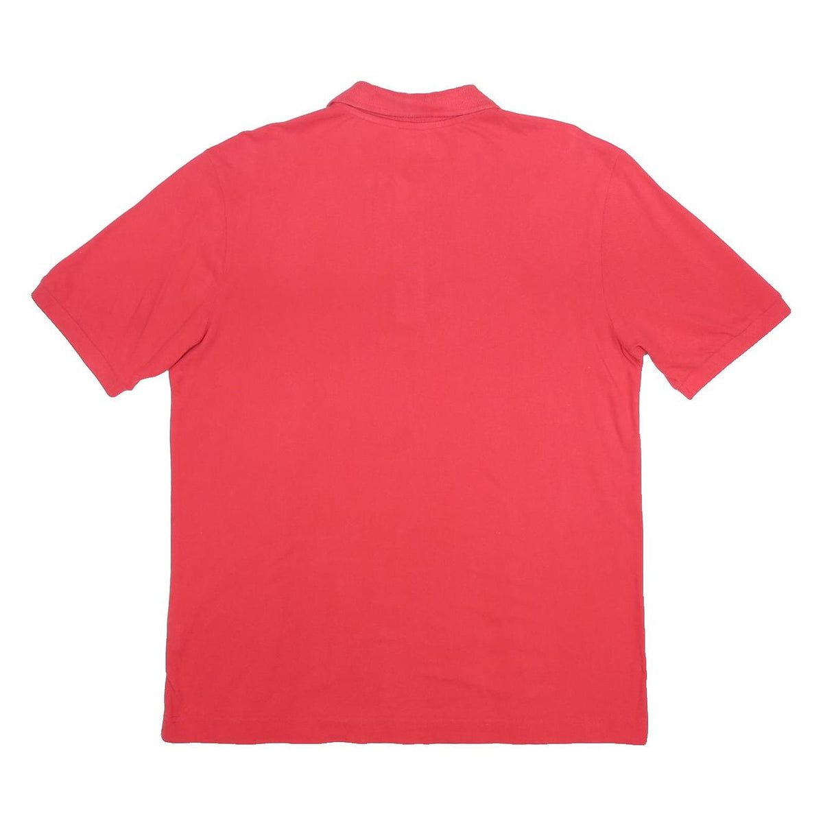 KAPPA Mens Red Short Sleeve Polo Shirt M Cotton Casual Sportswear