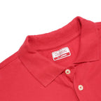 KAPPA Mens Red Short Sleeve Polo Shirt M Cotton Casual Sportswear