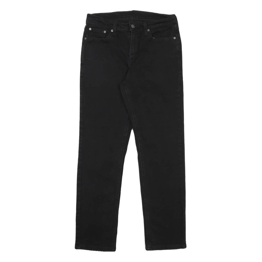 LEVI'S 541 Mens Jeans Black Slim Skinny Denim Medium W30 L29 Stretch Cotton
