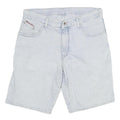 PIONEER Womens Shorts Blue Casual XL W34 Denim Cotton Blend Relaxed Fit