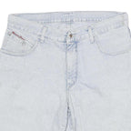 PIONEER Womens Shorts Blue Casual XL W34 Denim Cotton Blend Relaxed Fit